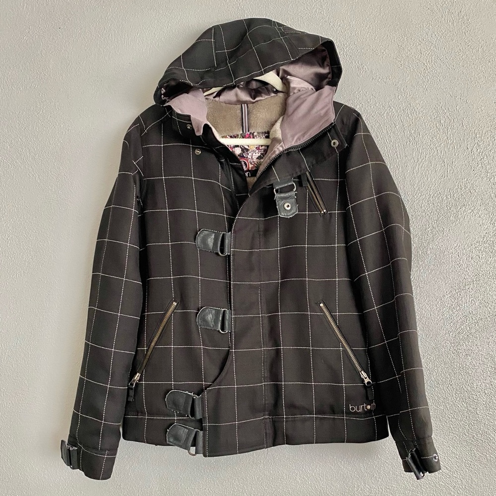 Burton Black and Gray Ski Jacket